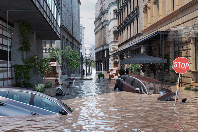 Climate change flooding