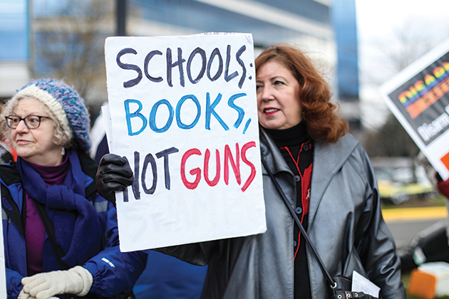 NRA protest parkland shooting