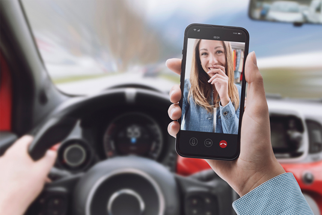 Videoconferencing While Driving